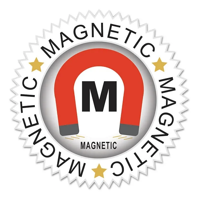 C-Line Magnetic Name Badge Holder Kit, Horizontal, 4" x 3", Clear 20 per box 5
