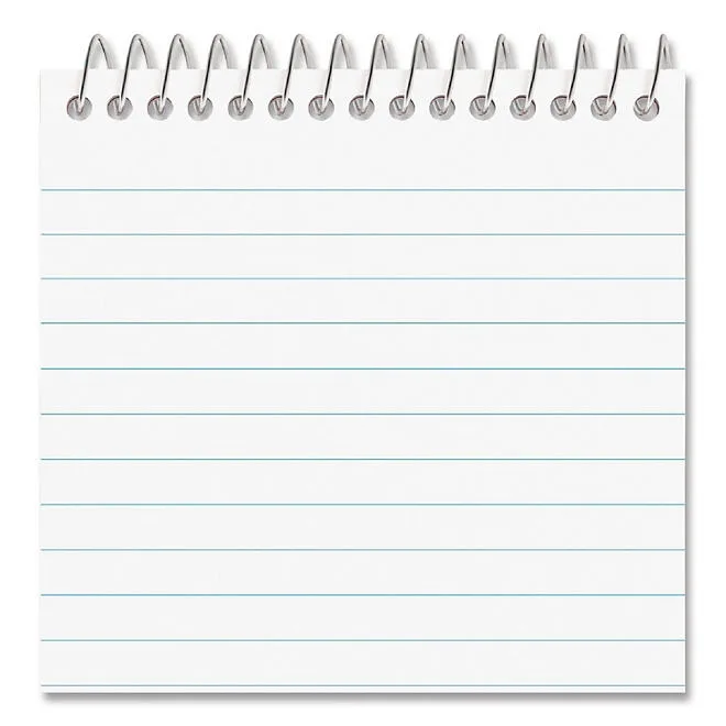 Universal Wirebound Memo Book, Narrow Rule, 3 x 5, White, 50 Sheets, 12/Pack 4