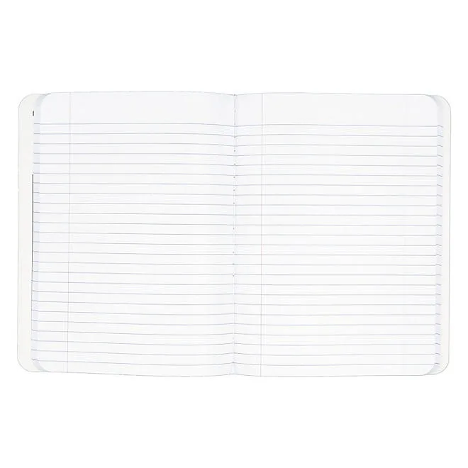 Mead Black Marble Composition Book - Wide Rule - 9-3/4 x 7-1/2 - 100 Sheets 3