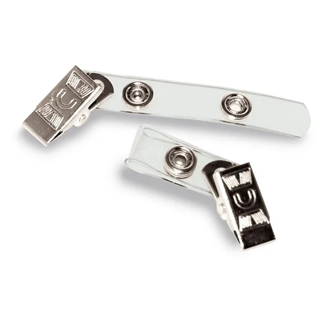 Advantus Badge Straps with Clips - 100 ct. 2