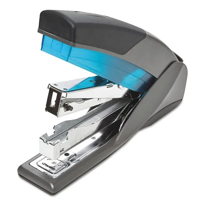 Swingline - Light Touch Reduced Effort Full Strip Stapler, 25-Sheet Capacity - Gray/Blue 4