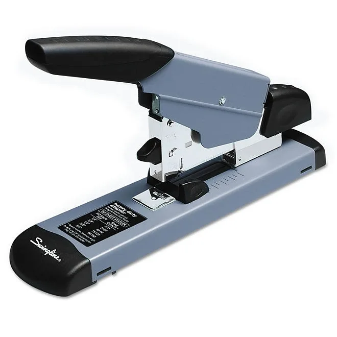 Swingline - Heavy-Duty Stapler, 160-Sheet Capacity - Black/Gray 2