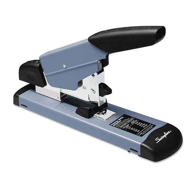 Swingline - Heavy-Duty Stapler, 160-Sheet Capacity - Black/Gray 3