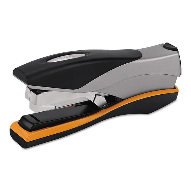 Swingline Optima 40 Desktop Stapler, 40-Sheet Capacity - Silver/Black/Orange 2