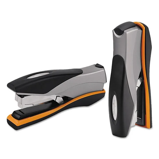 Swingline Optima 40 Desktop Stapler, 40-Sheet Capacity - Silver/Black/Orange 3