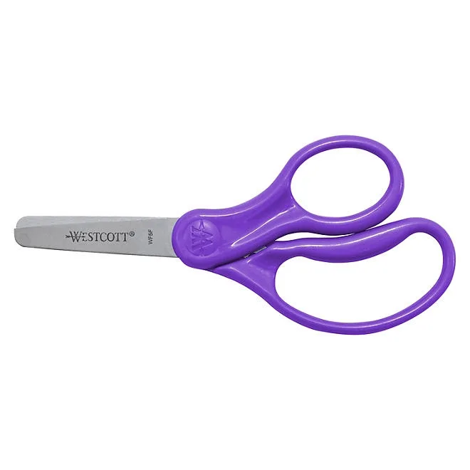 Westcott 36pc 5" Blunt Tip Kid Scissors 5