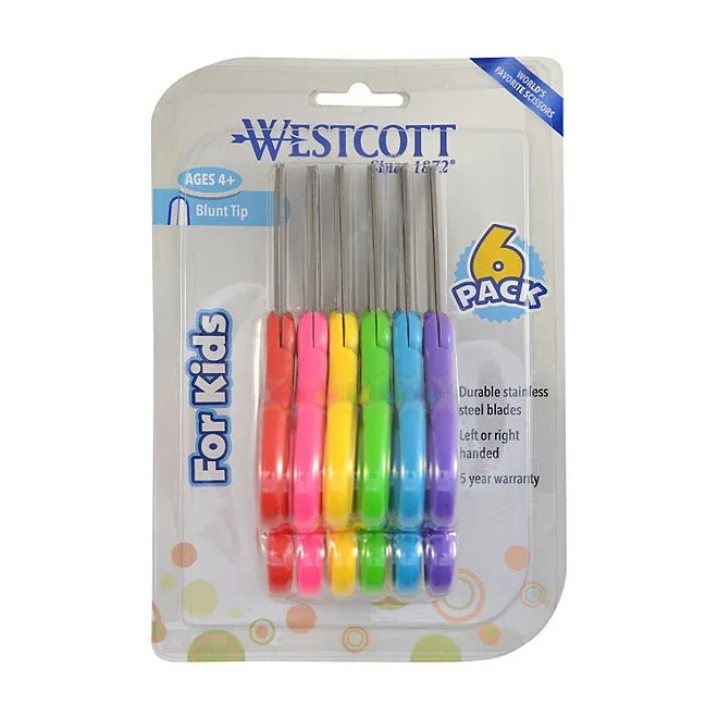 Westcott 36pc 5" Blunt Tip Kid Scissors 3