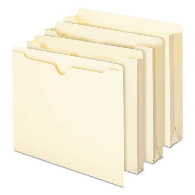 Smead Double-Ply File Jackets, Manila Letter, 100ct. 4