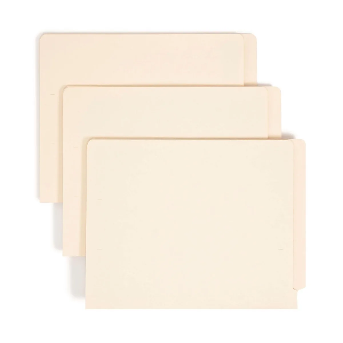 Smead Two-Ply End Tab Shelf Folders, Manila (Letter, 100ct.)