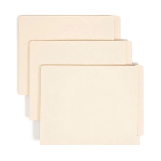 Smead Two-Ply End Tab Shelf Folders, Manila (Letter, 100ct.) 2