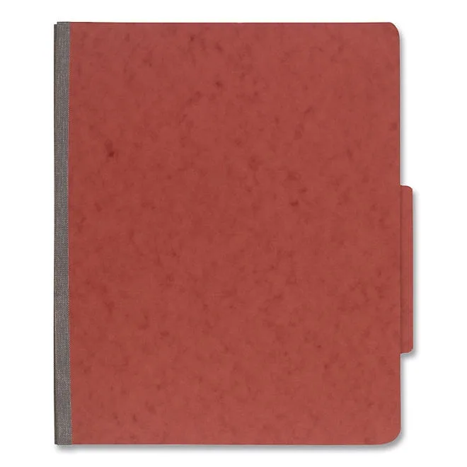 ACCO Pressboard 25-Pt 4-Section Classification Folders, Earth Red Letter, 10ct. 3