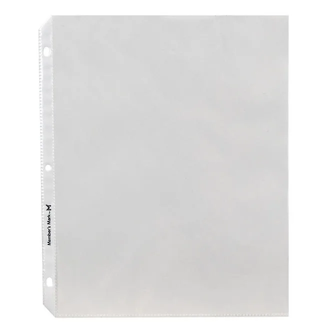 Member's Mark Sheet Protectors, 250 count 5