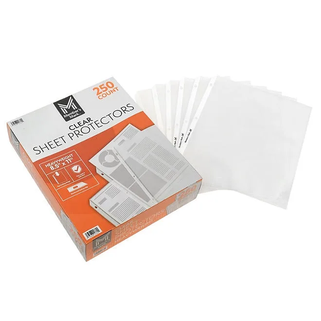 Member's Mark Sheet Protectors, 250 count 2