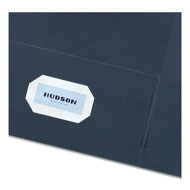 Avery Two-Pocket Folder, 40-Sheet Capacity, Dark Blue, 25/Box 5