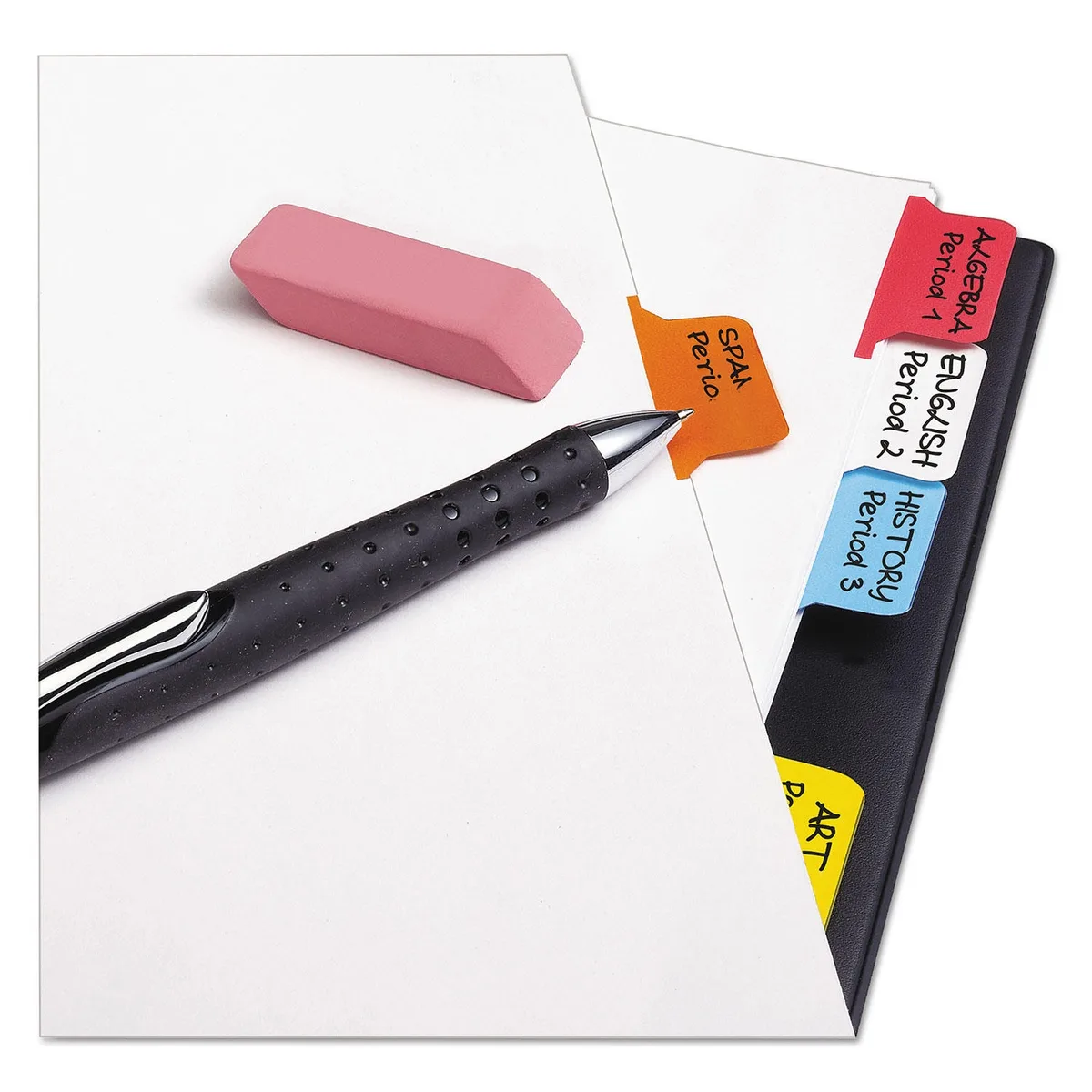 Avery Write & Erase Big Tab Paper Dividers, 8-Tab, Letter, Select Color 3
