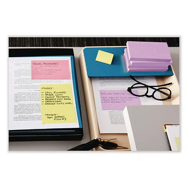 Post-it Notes - Original Pads in Canary Yellow, 1-1/2 x 2, 90/Pad - 24 Pads/Pack 5