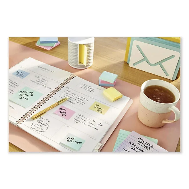 Post-it Notes - Original Pads in Canary Yellow, 1-1/2 x 2, 90/Pad - 24 Pads/Pack 4