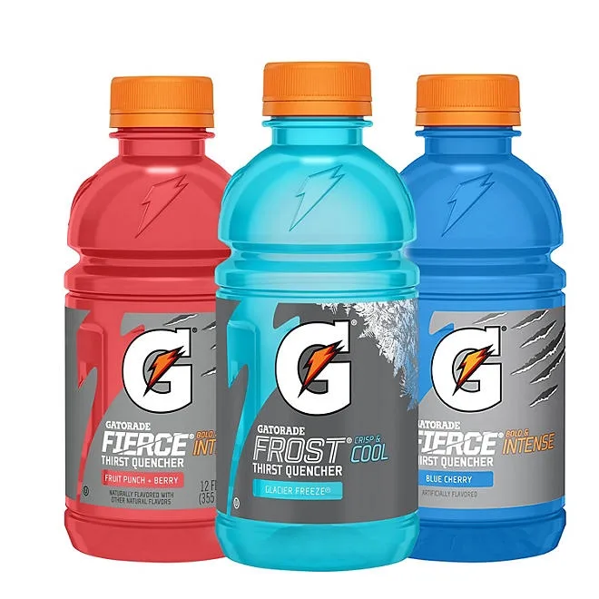 Gatorade Thirst Quencher Sports Drinks Turf Variety Pack, 12 fl. oz., 28 pk. 4
