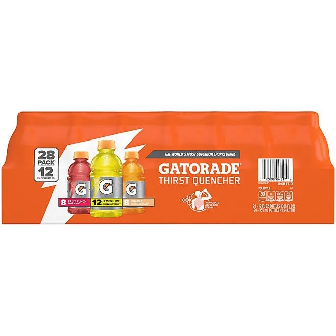 Gatorade Sports Drinks Core Variety Pack 12 fl. oz., 28 pk. 2