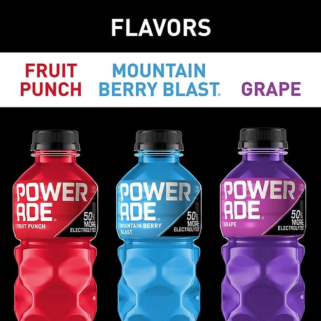 POWERADE Variety Pack Sports Drink, 20 fl. oz., 24 pk. 5