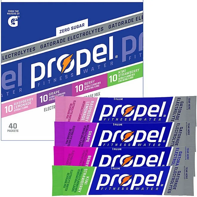 Propel Powder Variety Pack, 0.08 oz., 40 pk. 2