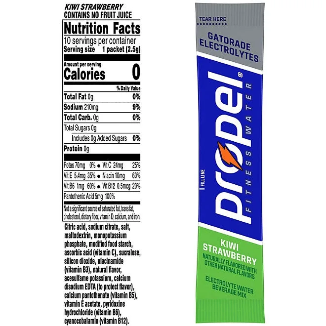 Propel Powder Variety Pack, 0.08 oz., 40 pk. 3