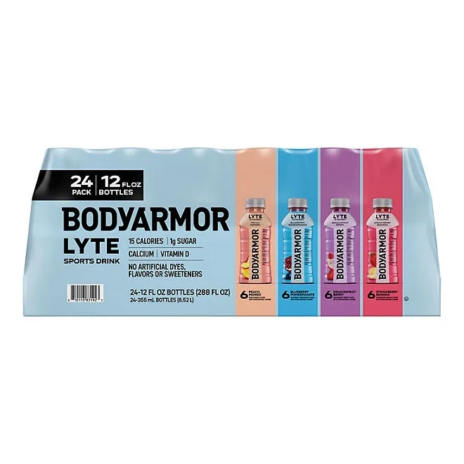 BODYARMOR LYTE Sports Drink Variety Pack 12 fl. oz., 24 pk. 2