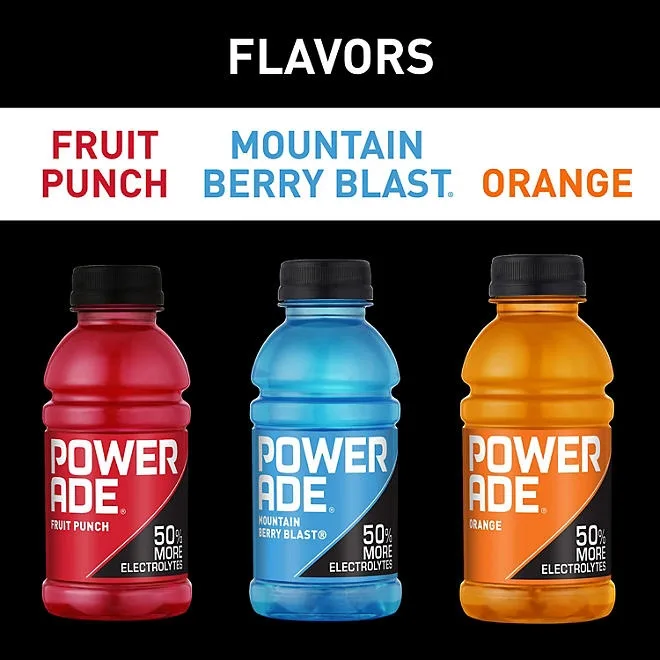 POWERADE Variety Pack Sports Drink, 12 fl. oz., 24 pk. 5