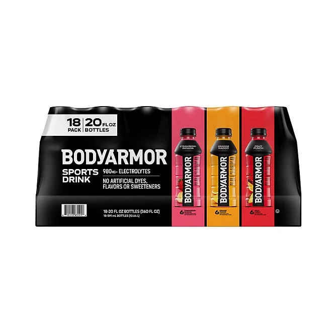 BODYARMOR Sports Drink Variety Pack 20 fl. oz., 18 pk. 2