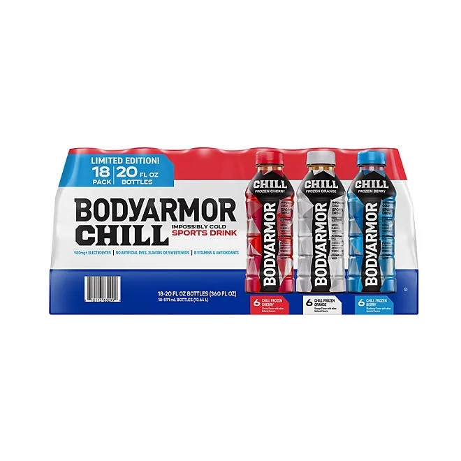 BODYARMOR CHILL Sports Drink Variety Pack 20 fl. oz., 18 pk. 2