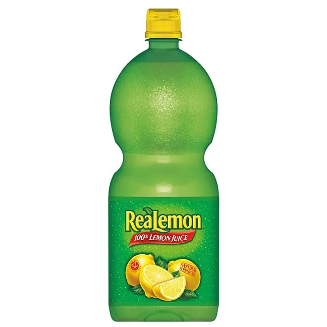ReaLemon 100% Lemon Juice 48 fl. oz. bottles, 2 pk. 4