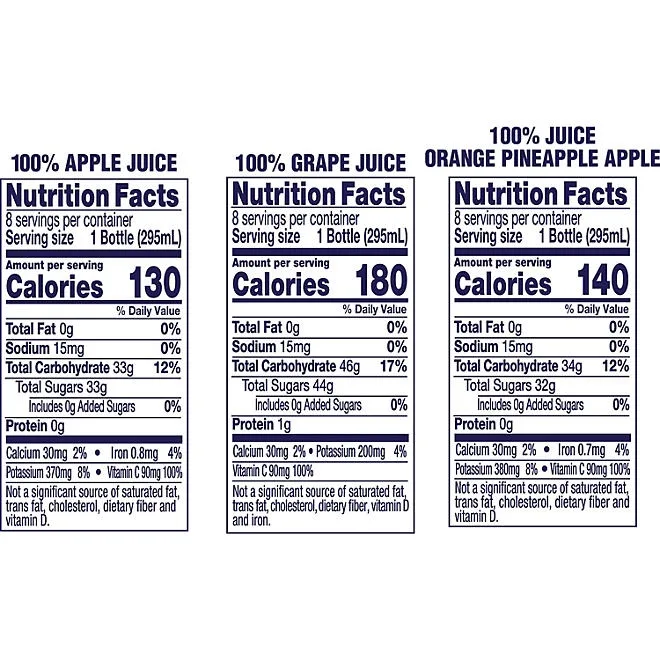Welch's 100% Juice Variety Pack 10 fl. oz., 24 pk. 3