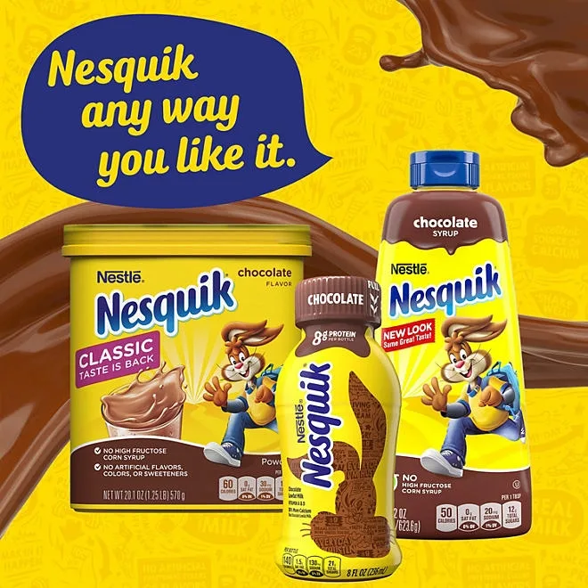 Nesquik Chocolate Milk Beverage 8 fl. oz., 15 pk. 5