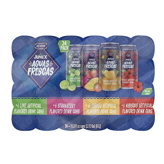 Jumex Aguas Frescas Tropical 11.3 fl. oz., 24 pk. 4