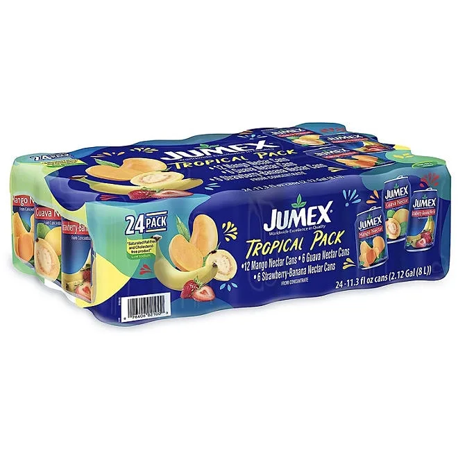 Jumex Tropical Variety Pack 11.3 fl. oz., 24 pk. 2