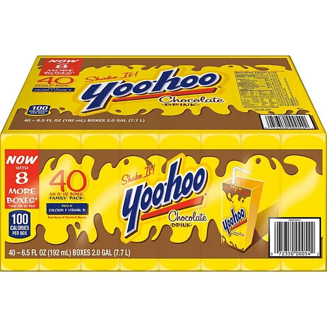 Yoo-hoo Chocolate Drink 6.5 fl. oz., 40 pk. 5