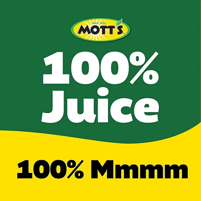 Mott's 100% Original Apple Juice 8 fl. oz., 24 pk. 5