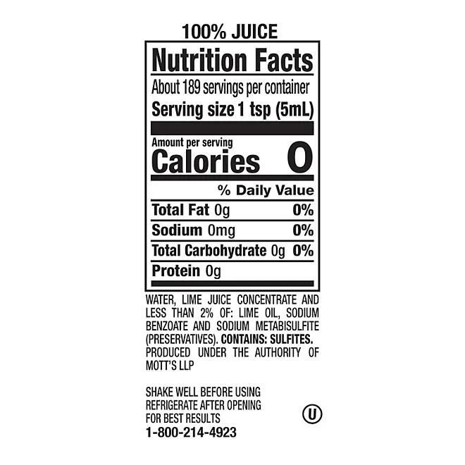 ReaLime 100% Lime Juice, 32 fl. oz., 2 pk. 3