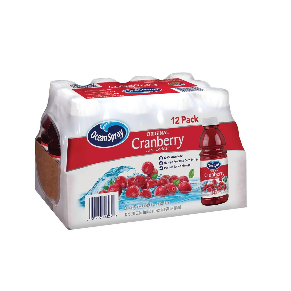 Ocean Spray Cranberry Juice Cocktail 15.2 fl. oz., 12 pk.