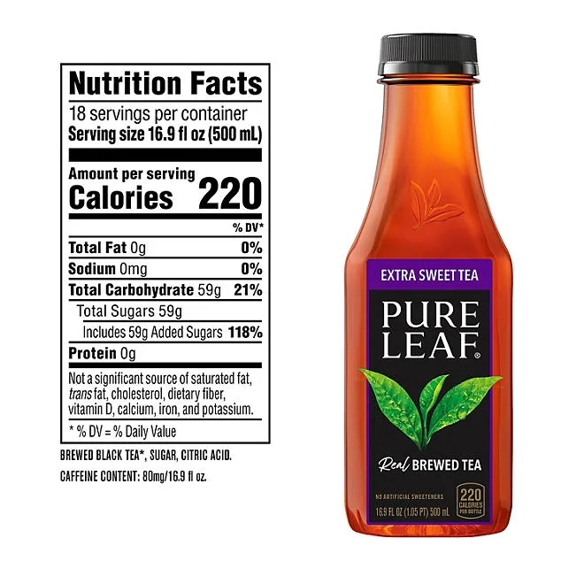 Pure Leaf Extra Sweet Iced Tea 16.9 fl. oz., 18 pk. 3