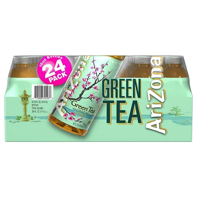 AriZona Green Tea with Ginseng and Honey 16 fl. oz., 24 pk. 3