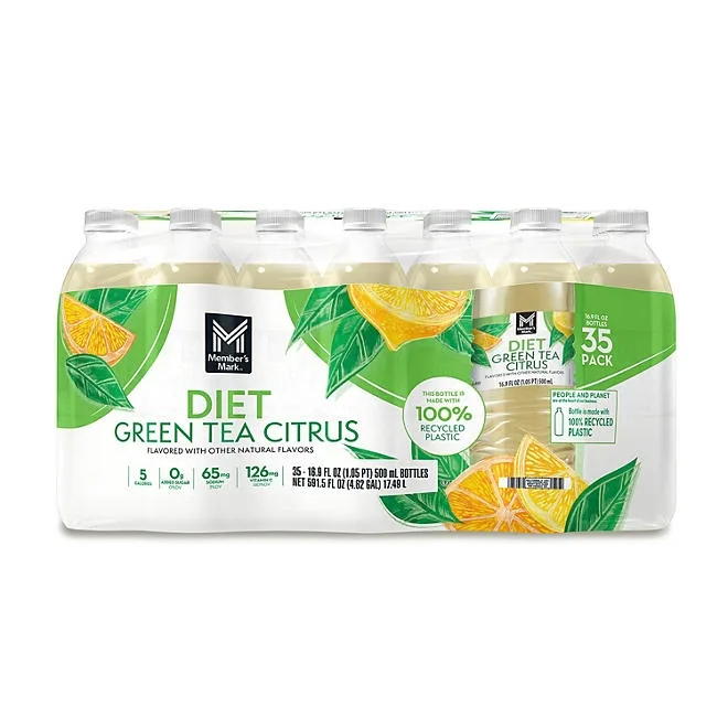 Member's Mark Diet Green Tea 16.9 fl. oz., 35 pk. 2