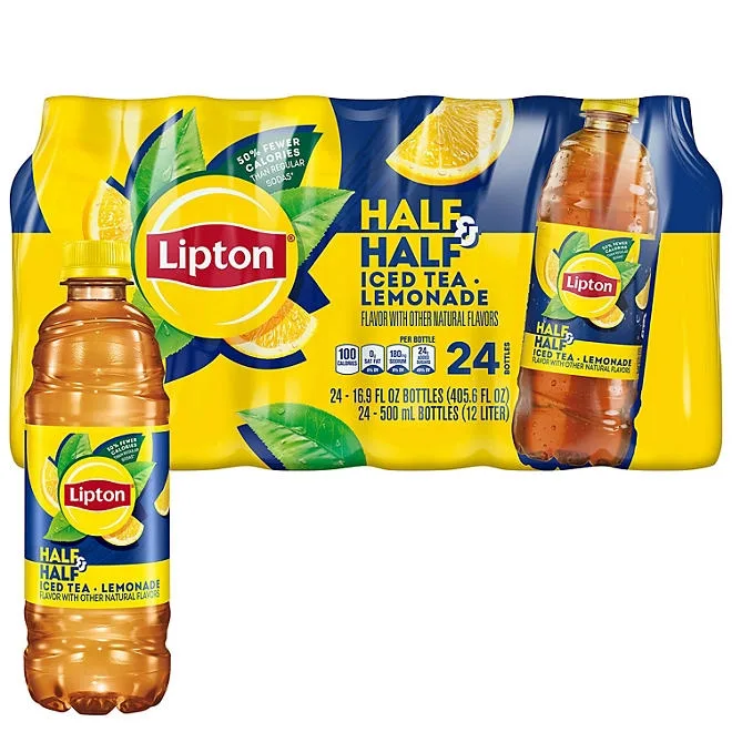 Lipton Half and Half Iced Tea and Lemonade 16.9 fl. oz., 24 pk. 2
