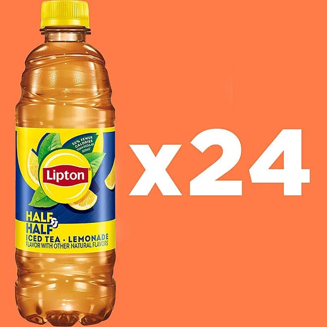Lipton Half and Half Iced Tea and Lemonade 16.9 fl. oz., 24 pk. 4