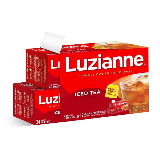 Luzianne Iced Tea Gallon Size Tea Bags 48 ct. 4