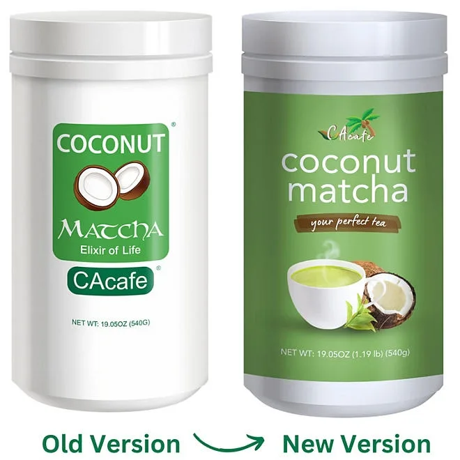 CAcafe Coconut Matcha 19.05 oz. 3