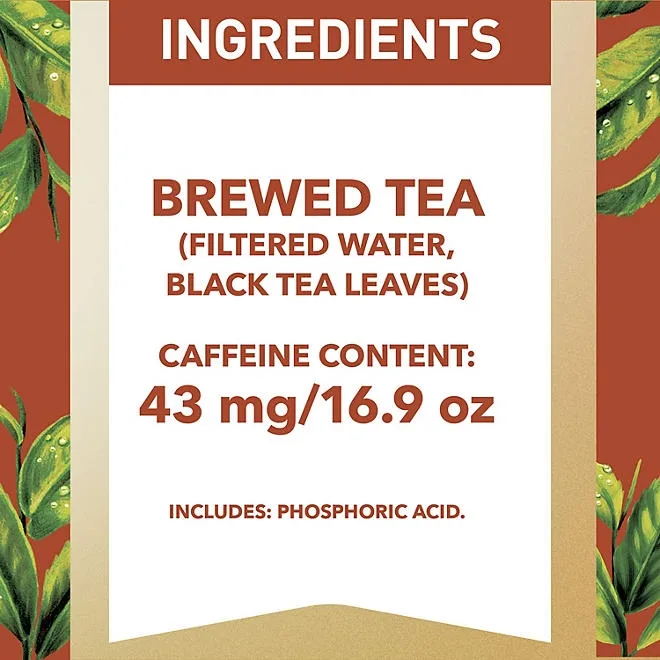 Gold Peak Unsweetened Tea 16.9 fl. oz., 18 pk. 4