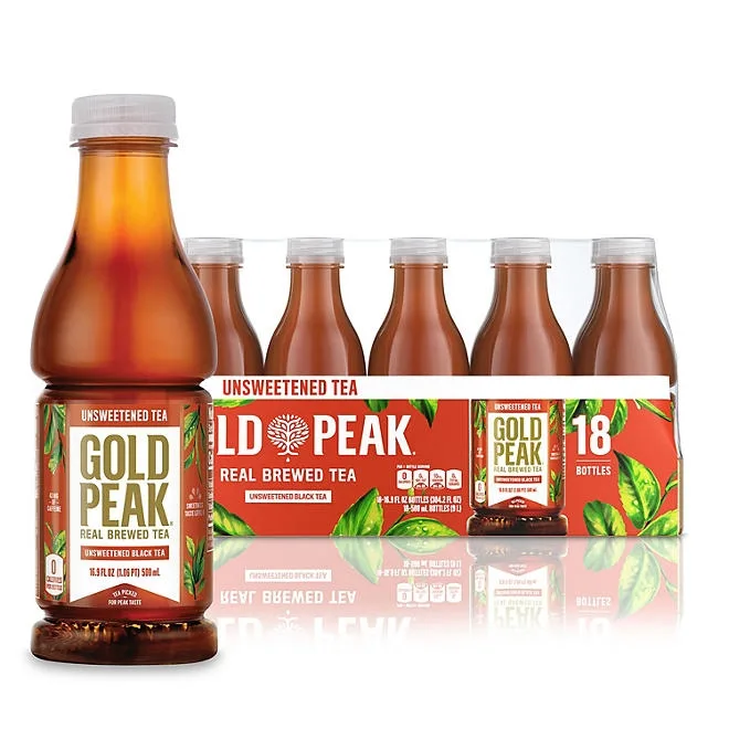 Gold Peak Unsweetened Tea 16.9 fl. oz., 18 pk. 2