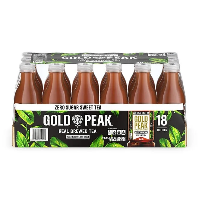 Gold Peak Tea Zero Sugar Sweet Tea 16.9 fl. oz., 18 pk. 2