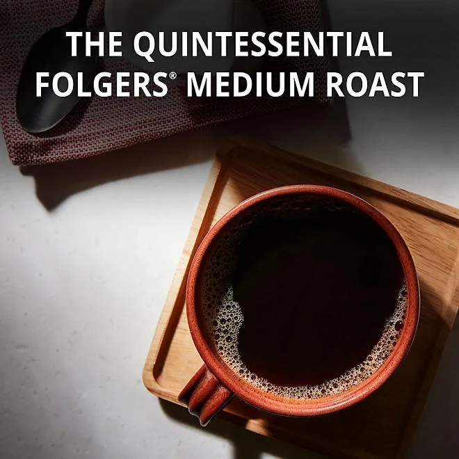 Folgers Classic Medium Roast Ground Coffee, 43.5 oz. 5